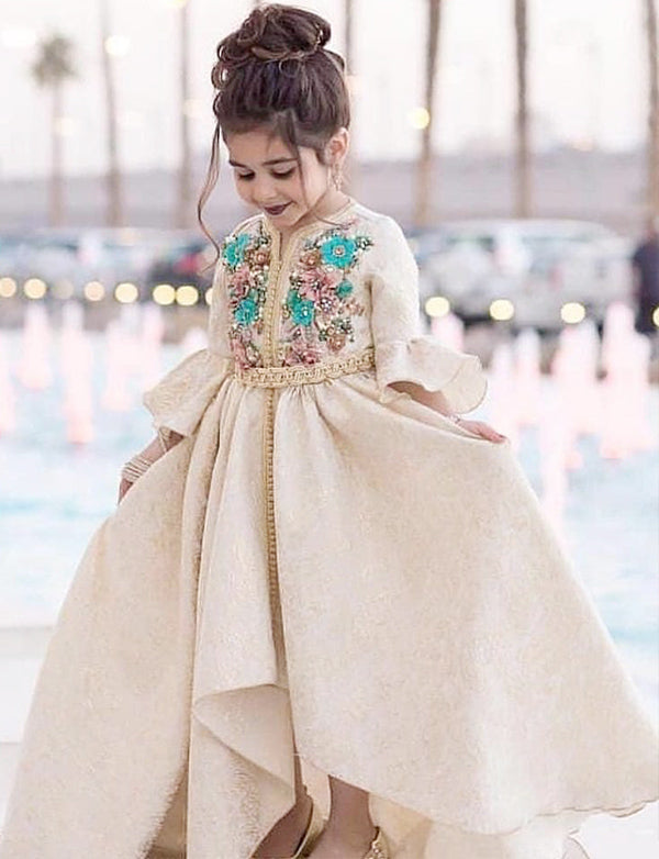 Hadjer caftan - Robe princesse pour les petits filles