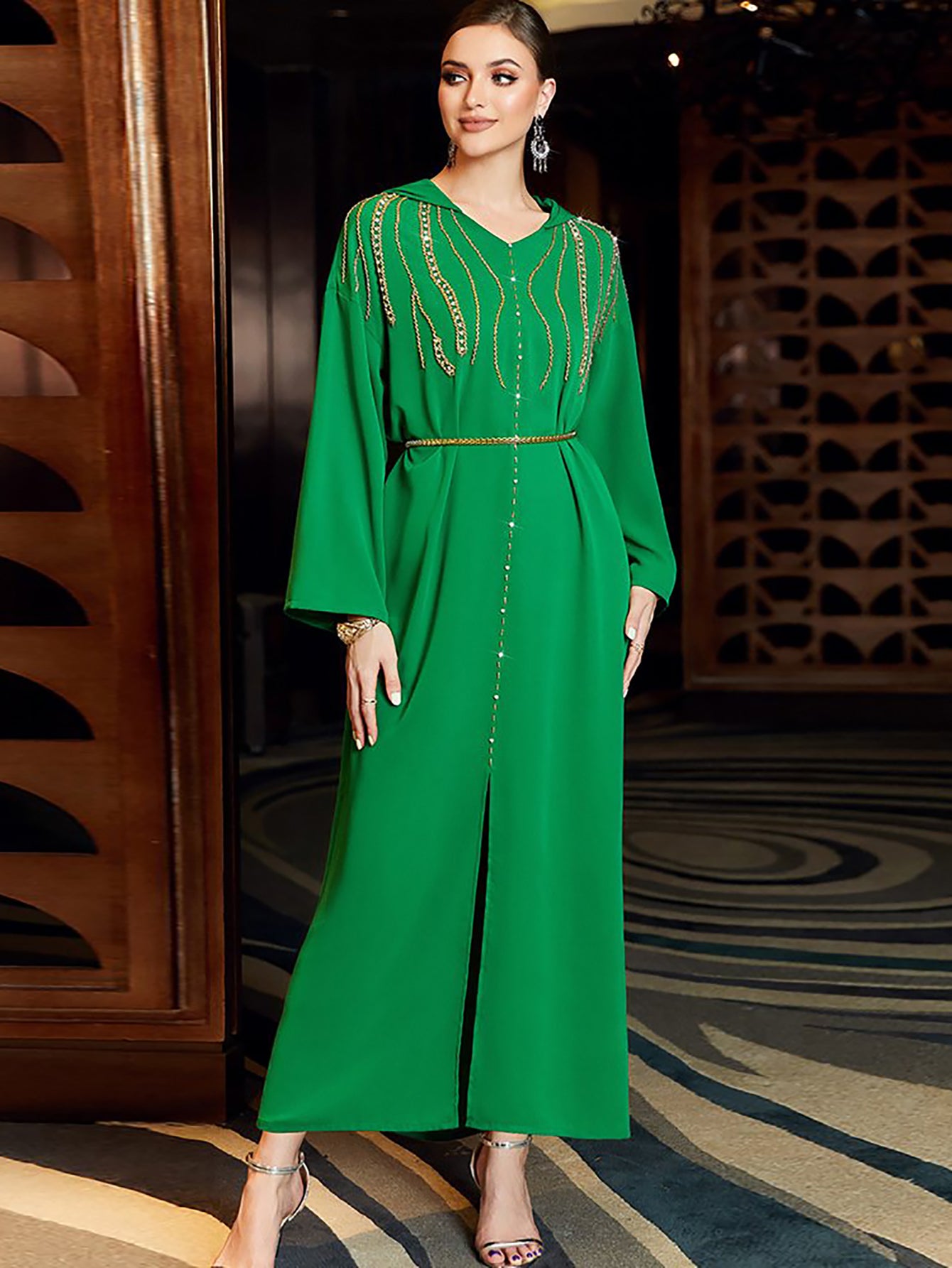 Caftan Robe cousue